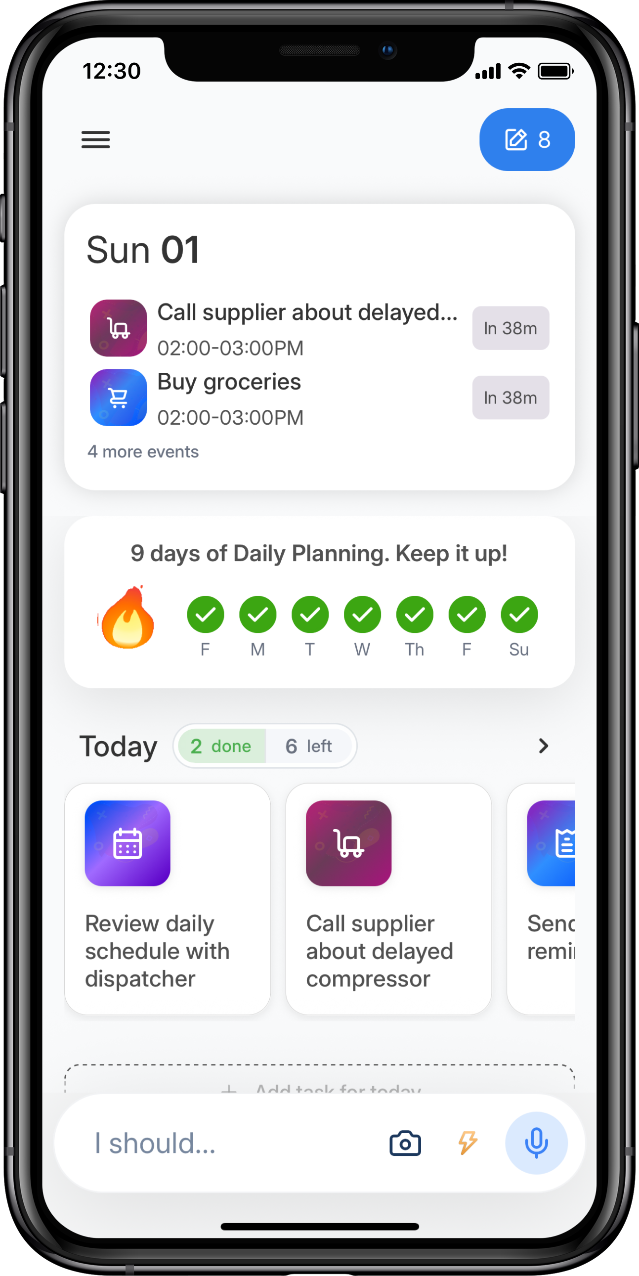 Simply-Useful Home Screen
